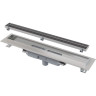 Водоотводящий желоб ALCAPLAST APZ1107-1150 FLOOR с порогами для решетки под кладку плитки Low, вертикальный сток APZ1107-FLOOR-1150